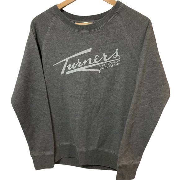 Grey "Turners of Little Current" Sweatshirt - Picture 1 of 2